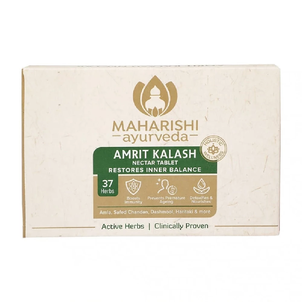 Maharishi Ayurveda Amrit Kalash Nectar Tablets, 60 Tablets-1.webp